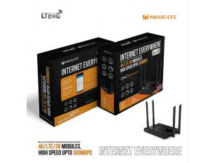 BỘ PHÁT 3G/4G WIFI MIXIE-LTE 4G - 4 CỔNG LAN - 4 ANTENA WIFI CÔNG SUẤT CÔN SUẤT PHÁT KHỎE 300MBPS, 4 CỔNG LAN HỖ TRỢ LÊN ĐẾN 32 THIẾT BỊ