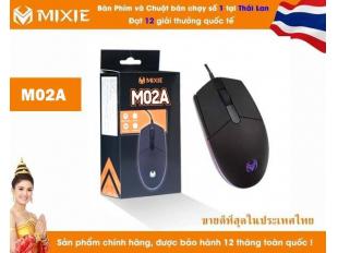 CHUỘT CÓ DÂY MIXIE M02A, ĐÈN LED SIÊU ĐẸP-BẢO HÀNH 12 THÁNG