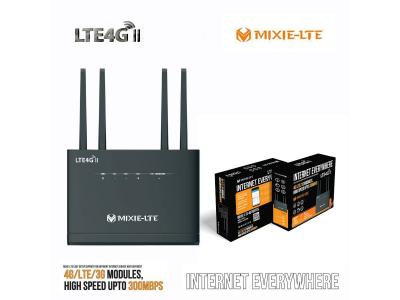 BỘ PHÁT 3G/4G WIFI MIXIE-LTE 4G II 4 CỔNG LAN - 4 ANTENA WIFI BẢO HÀNH 12 THÁNG - NEW 2022