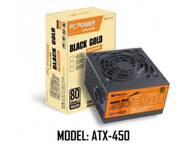 NGUỒN MÁY TÍNH MIXIE ATX450 - 450W - MÀU ĐEN
