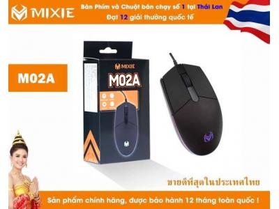 CHUỘT CÓ DÂY MIXIE M02A, ĐÈN LED SIÊU ĐẸP-BẢO HÀNH 12 THÁNG