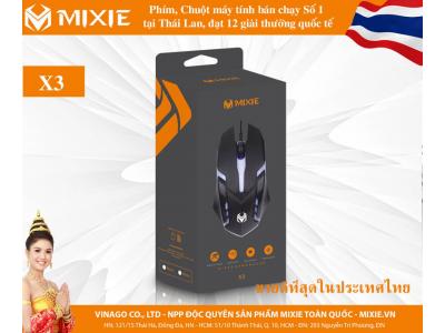 Chuột Game có dây MIXIE X3 Giá Rẻ