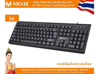 Bàn phím MIXIE X6 - mẫu mới 2020 bán chạy tại Thái Lan