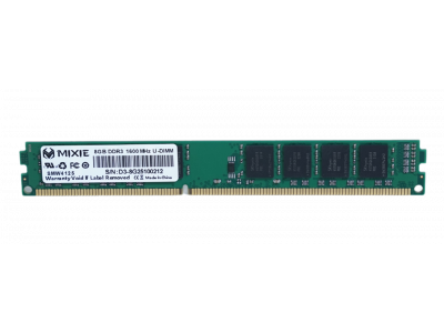 Ram PC MIXIE DDR3 8G 1600Mhz, Chuẩn JEDEC, Không tản, Bảo hành 60 tháng - 8GD31600-U
