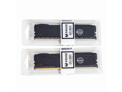 Ram PC MIXIE DDR4 16G 2666Mhz, Chuẩn jedec, AMD & Intel Có tản, màu đen, Bảo hành 60 tháng - 16GD2666RA-U