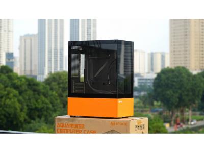 VỎ CASE MÁY TÍNH VĂN PHÒNG/GAMING BỂ CÁ TRONG SUỐT MIXIE NEMO 20 - MÀU ĐEN